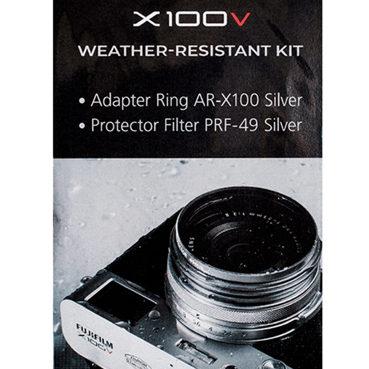 Fujifilm Weather-Resistance-Kit Silber für Fujifilm X100V