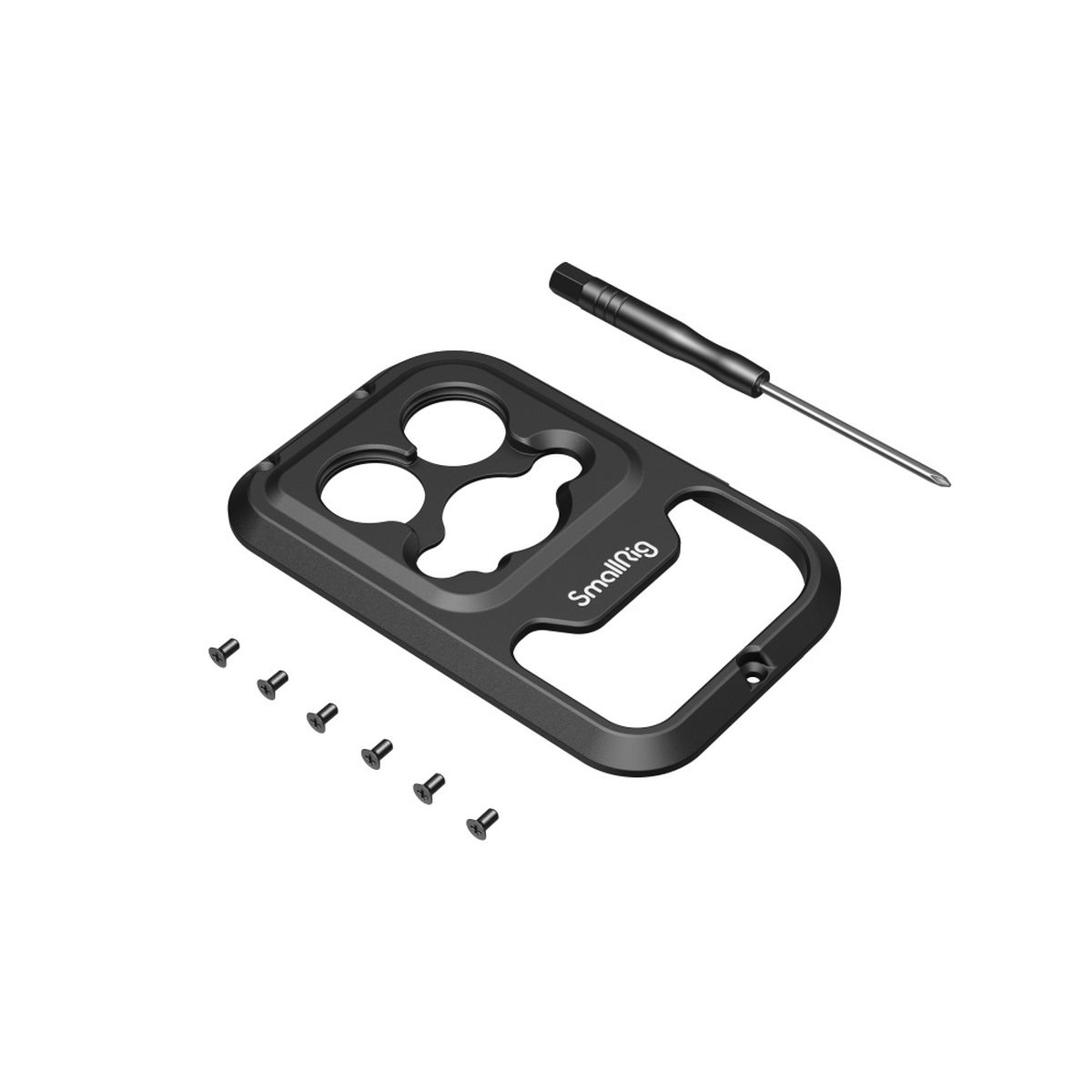 SmallRig 4079 17 mm Objektivrückwand mit Gewinde für iPhone 14 Pro Max Cage