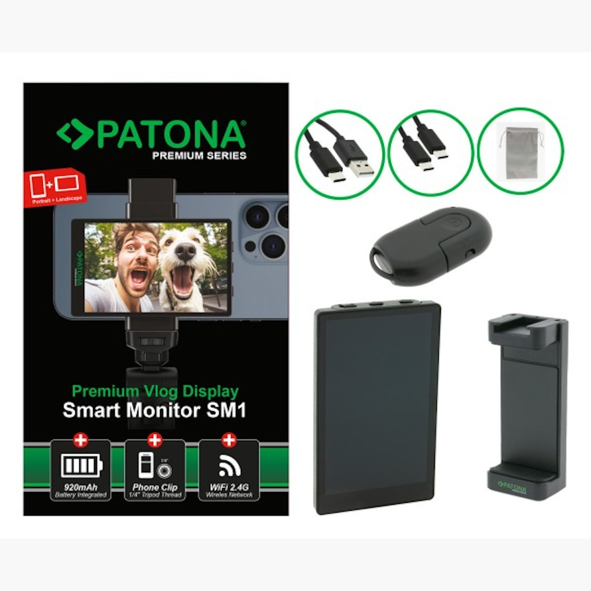 Patona Premium Vlog Display Smart Monitor SM1 Patona Premium Vlog Display Smart Monitor SM1