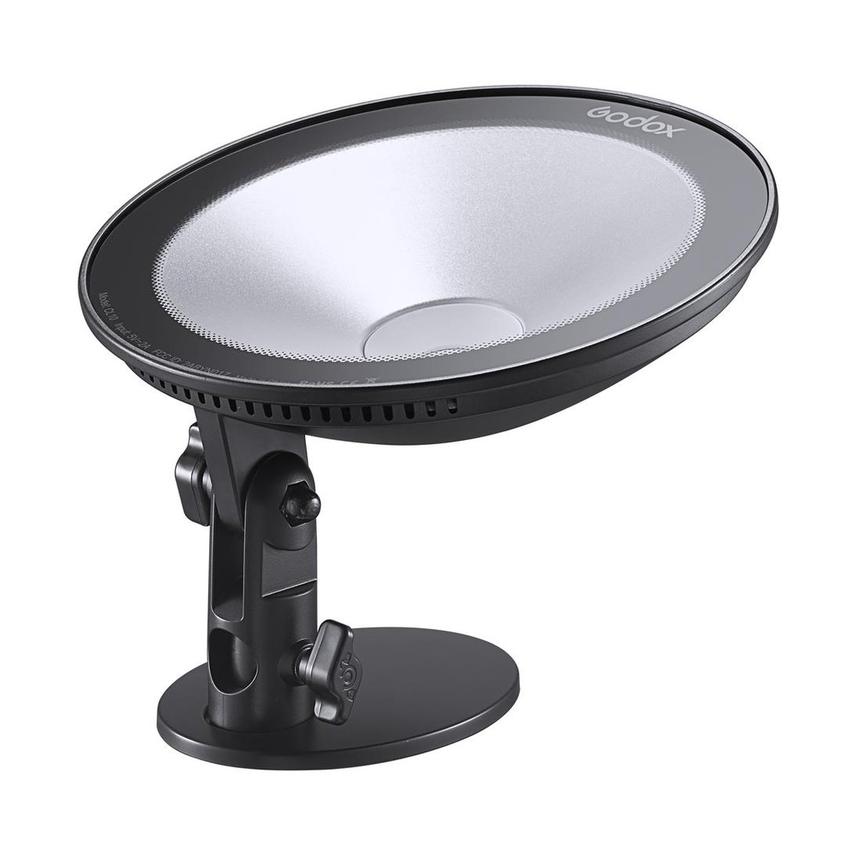 Godox CL10 Ambient LED Licht - Produktansicht: Godox LED-Flächenleuchte mit Standfuß