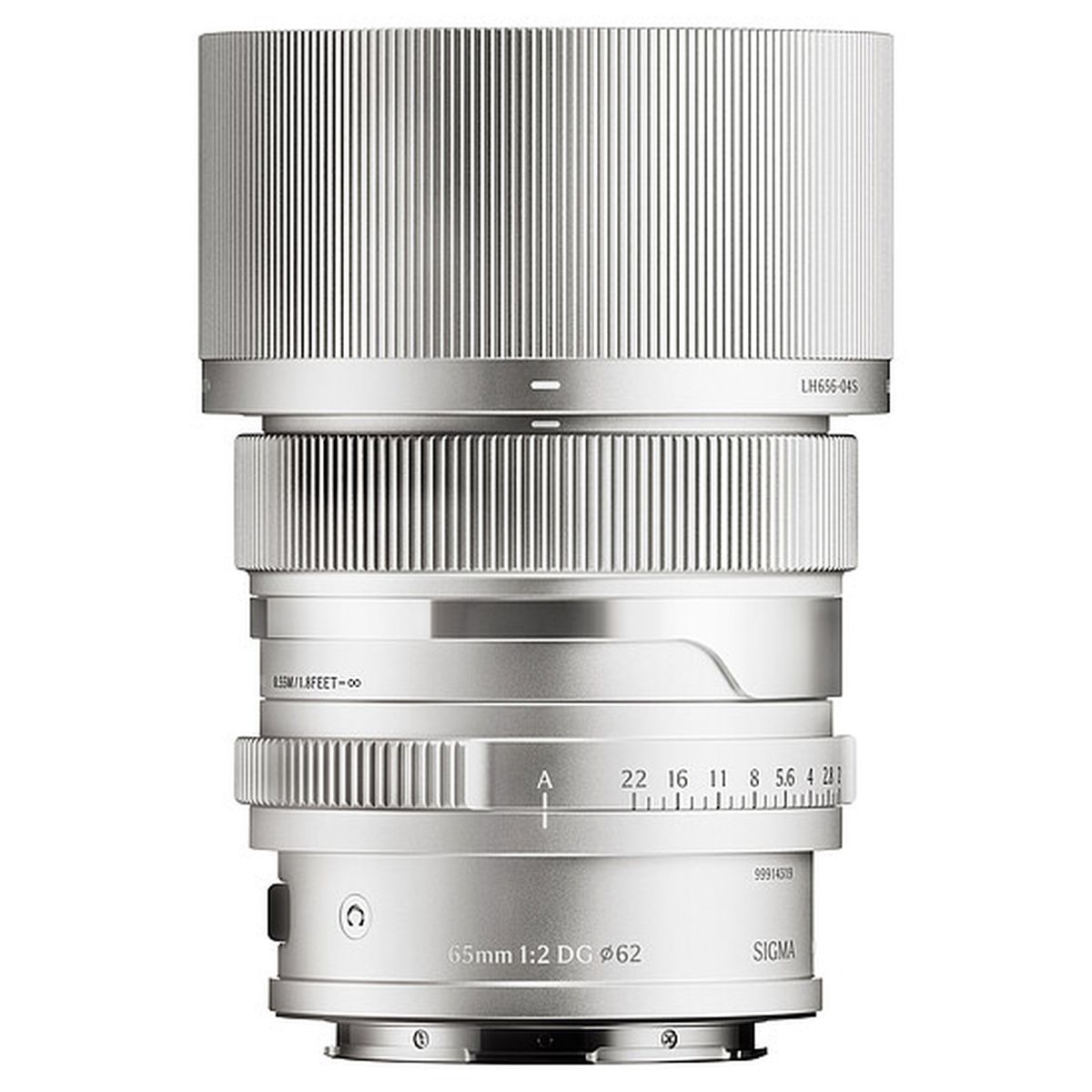 Sigma 65 mm 1:2,0 DG (C) I-Series L-Mount Silber