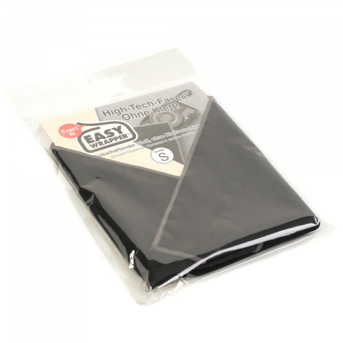Easy Wrapper selbsthaftendes Einschlagtuch Schwarz Gr. S 28 x 28 cm