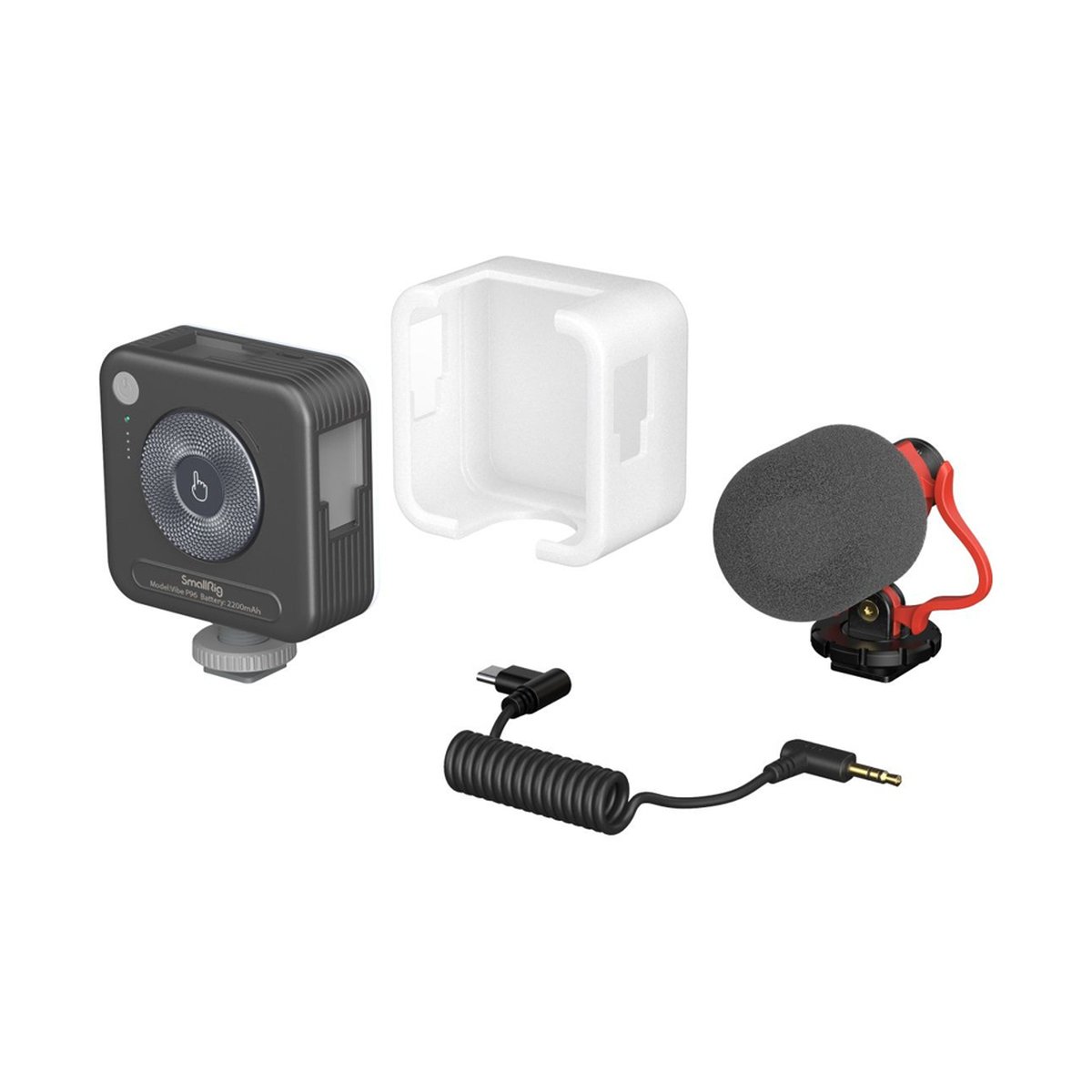 SmallRig 4369 Smartphone Vlog Stativ Kit VK-50 Erweiterte Version - Lieferumfang