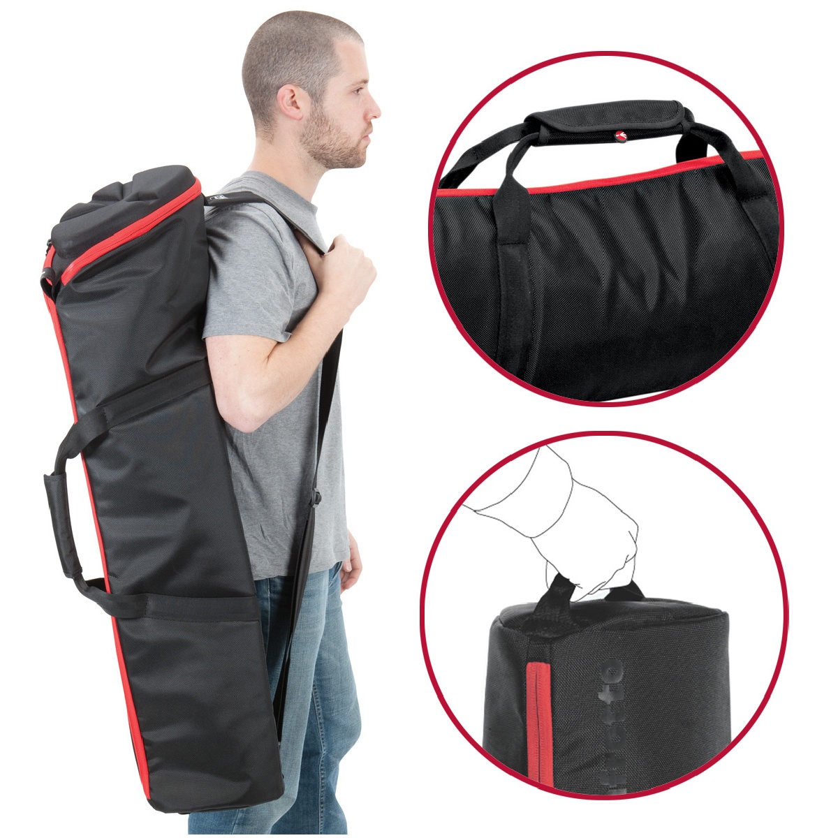 Manfrotto 101769 Lino Stativtasche 70 cm ohne Polster