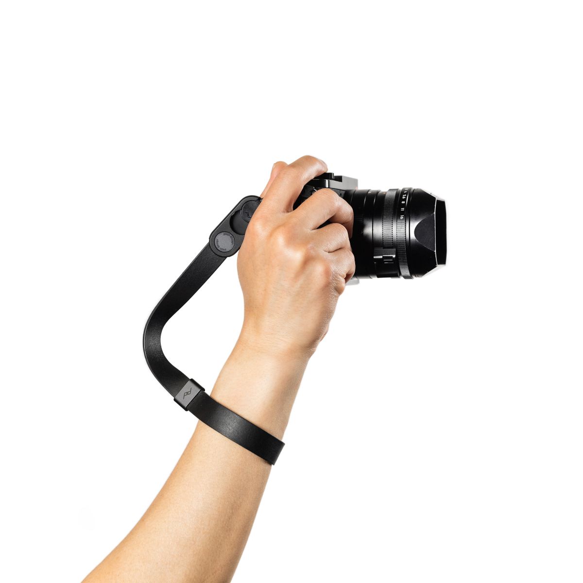 Peak Design Cuff Leather Schwarz