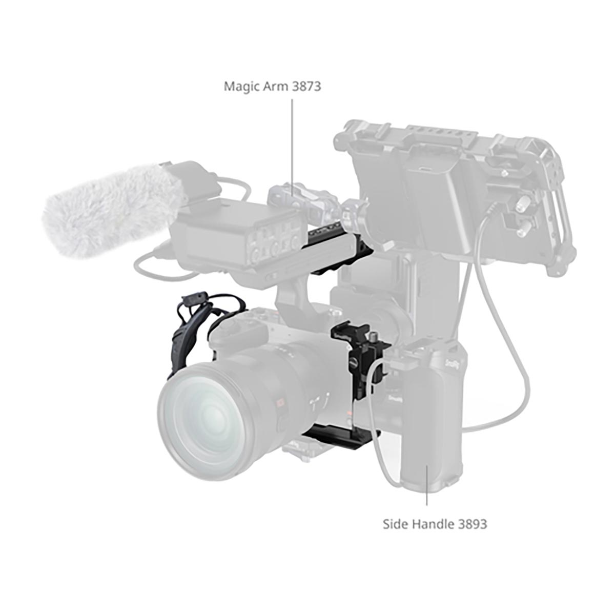 SmallRig 5588 Cage Kit für Sony FX2