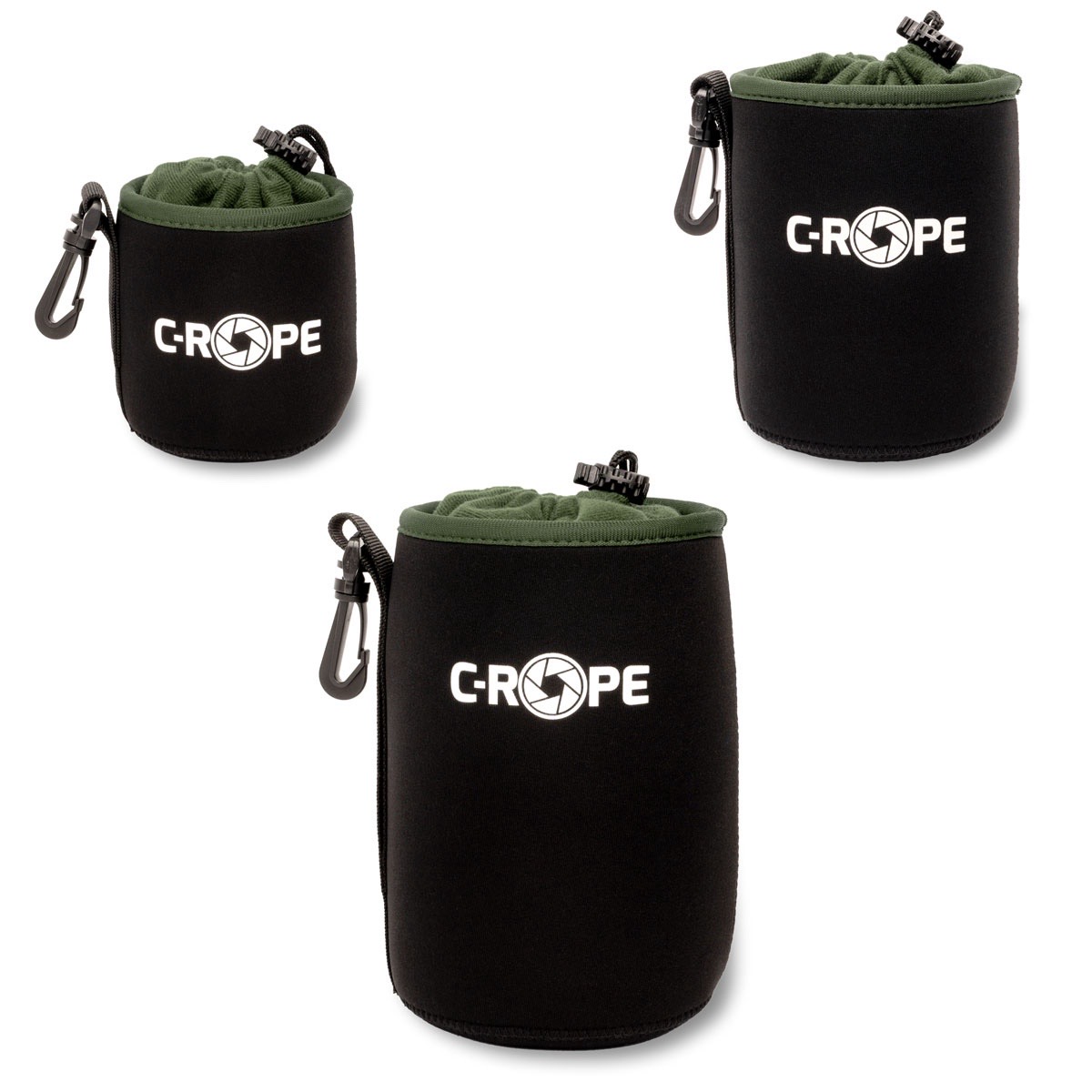 C-Rope Objektivbeutel V2 Neopren Set (S/M/L) C-Rope Objektivbeutel V2 Neopren Set (S/M/L)