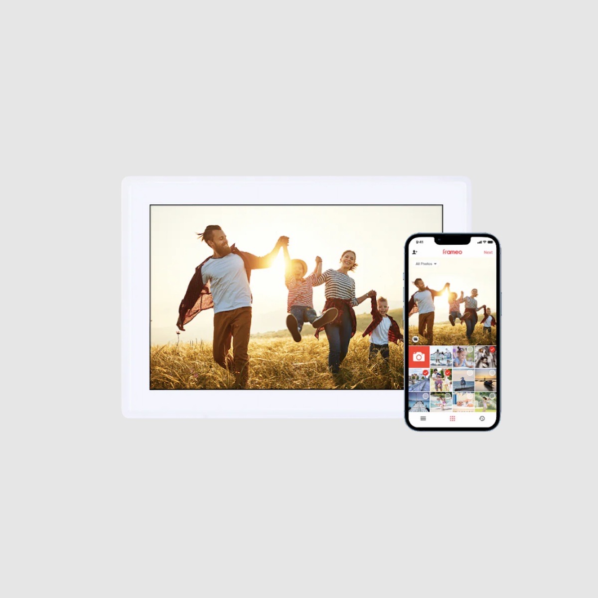Rollei Smarter Bilderrahmen Wifi 100 Weiss