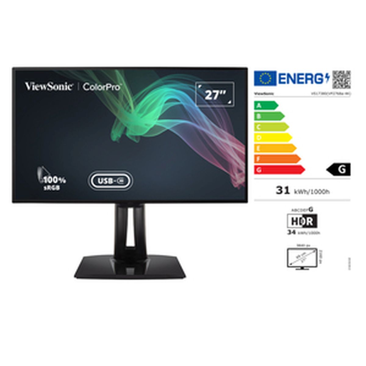 ViewSonic VP2786-4K UHD-Monitor 