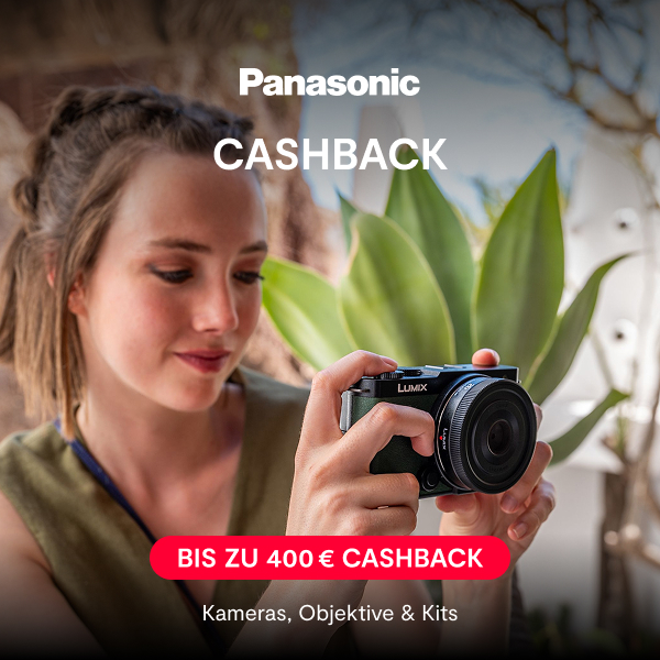 Panasonic Cashback: Bis zu 400 € sparen!