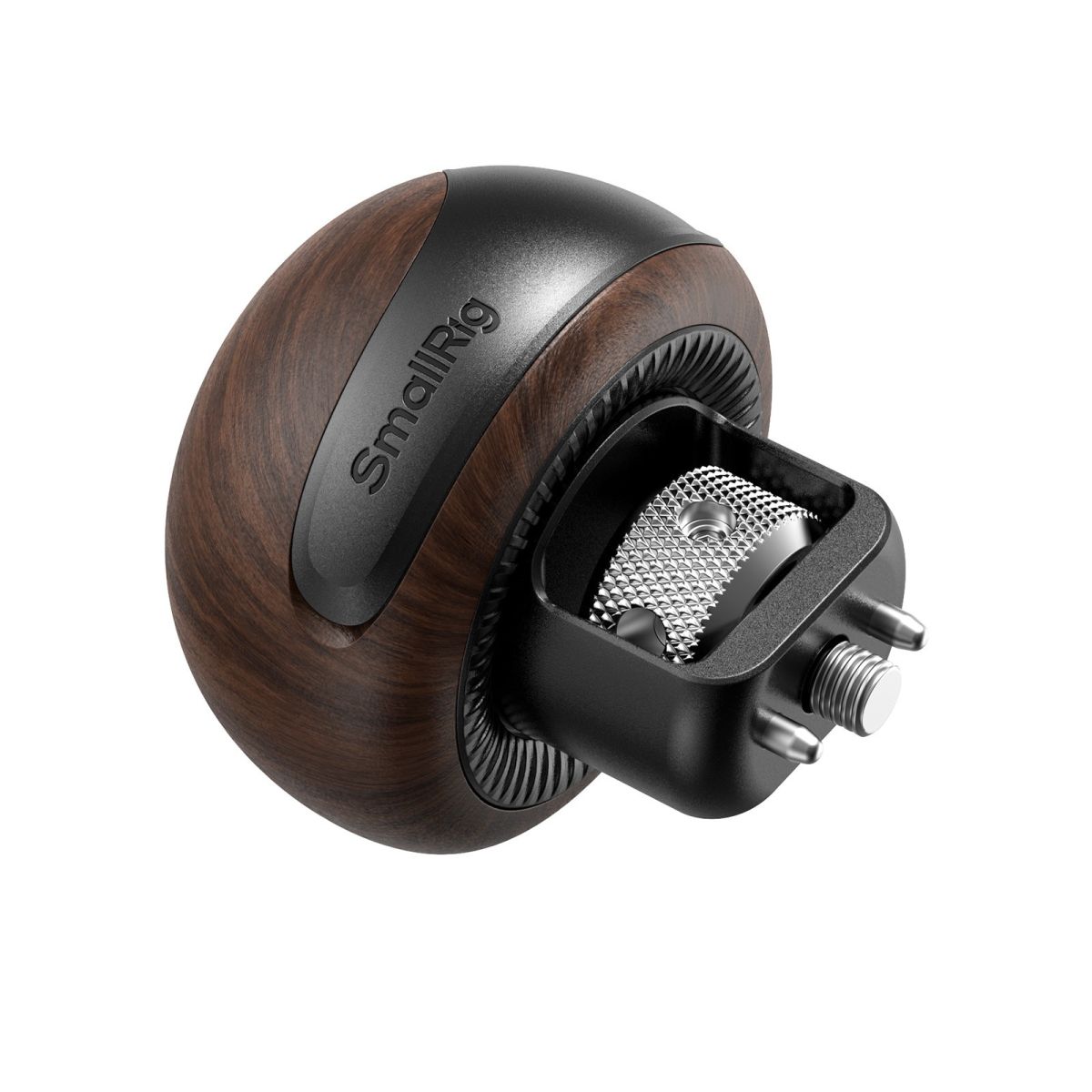 SmallRig 5926 Mini Wooden Side Handle with 1/4''-20 Locating Screw