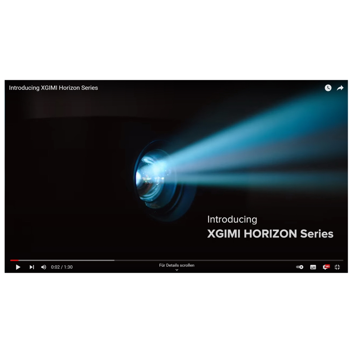 XGIMI Horizon 2200 LM 1080p Beamer EU