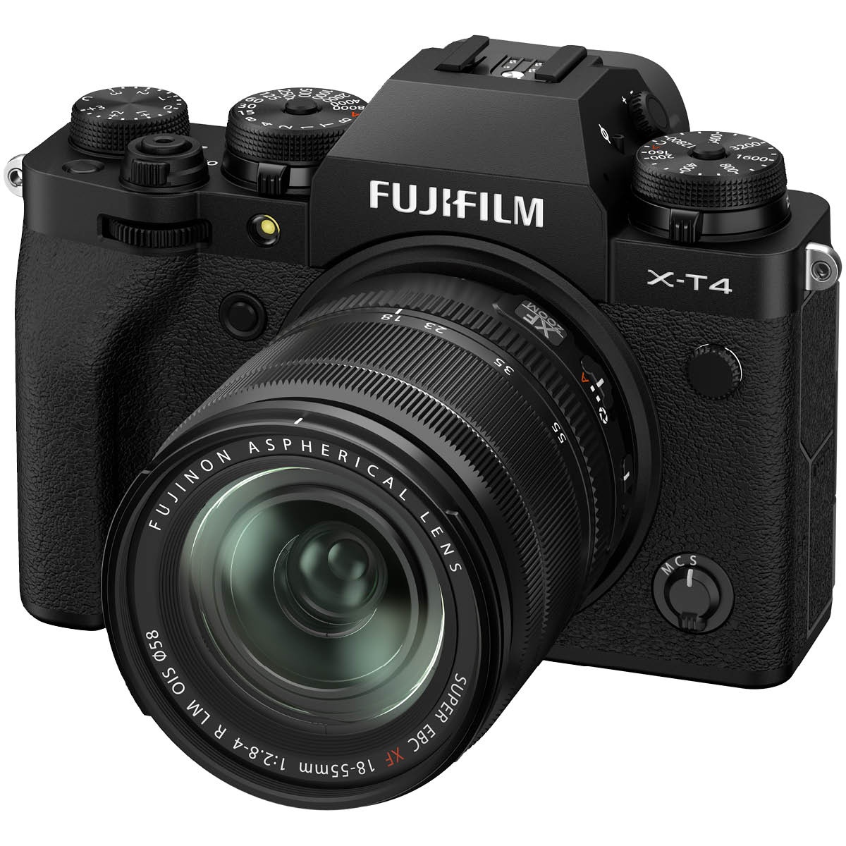 Fujifilm X-T4 Kit mit 18-55 mm 1:2,8-4 Schwarz
