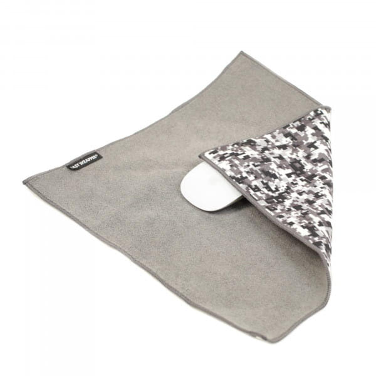 Easy Wrapper selbsthaftendes Einschlagtuch Schwarz / Weiß Camouflage Gr. S 28 x 28 cm