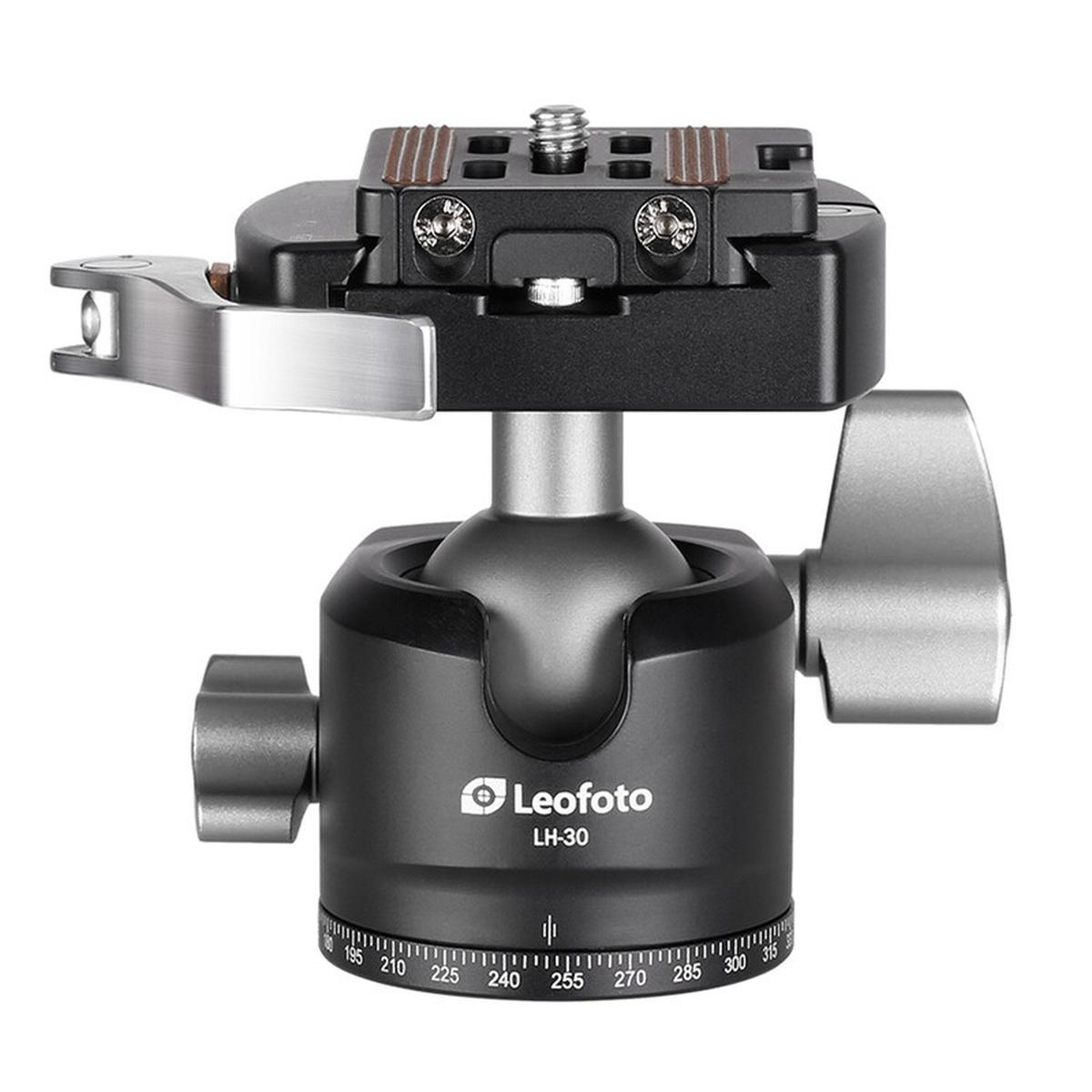 Leofoto Stativ-Kugelkopf LH-30LR + Schnellwechselplatte NP-50 Leofoto Stativ-Kugelkopf LH-30LR + Schnellwechselplatte NP-50