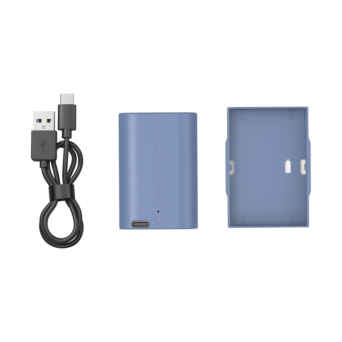 SmallRig 4264 LP-E6NH USB-C (Canon) aufladbare Kamerabatterie - Lieferumfang