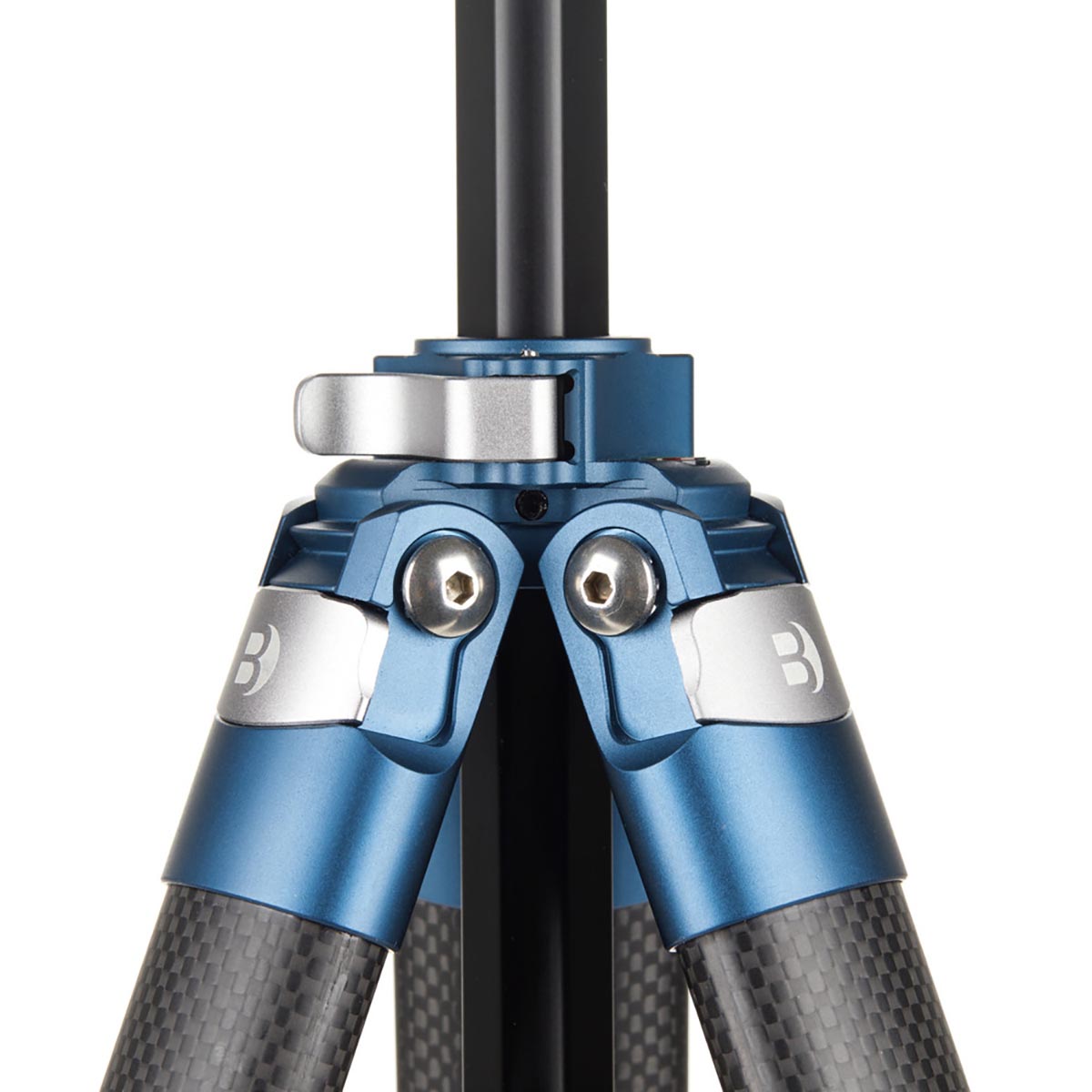 Benro CyanBird CF 2 Series Carbon Stativ inkl. G36PT Kugelkopf Detailansicht Beine mit Klappverschlüssen