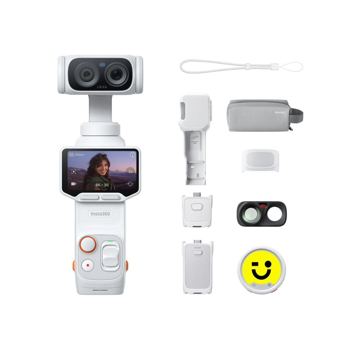 Insta360 Luna Ultra Creator Bundle Astralweiß