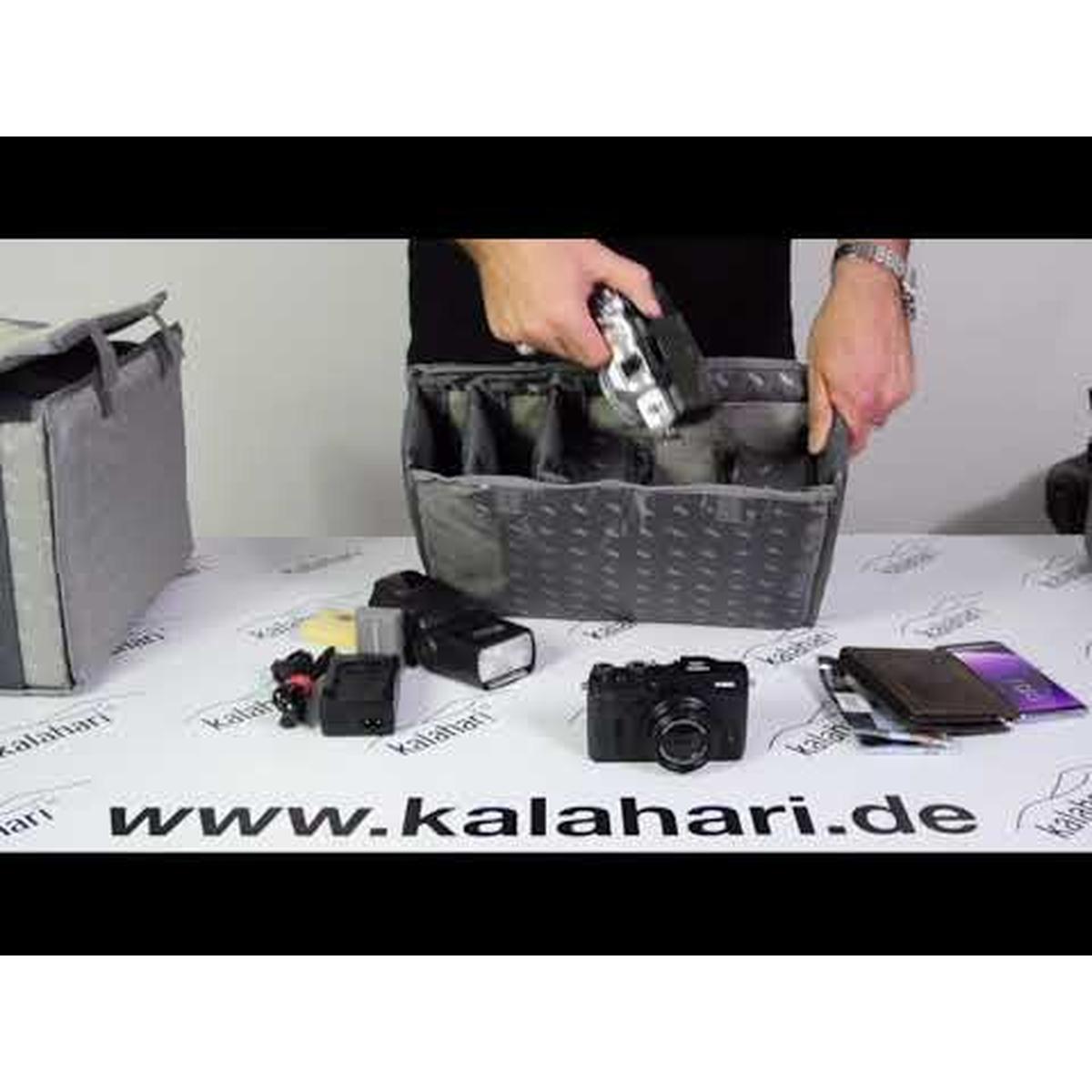 kalahari BI-S Tascheneinsatz für Kameras, Gr. S