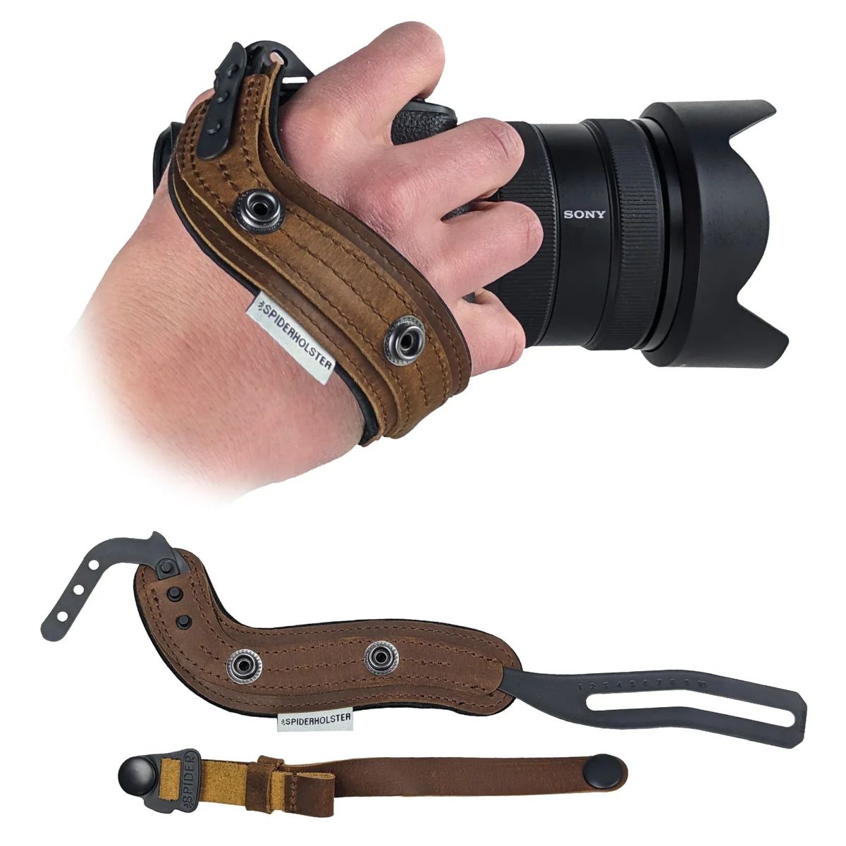 Spider SpiderPro Handschlaufe V2 Braun