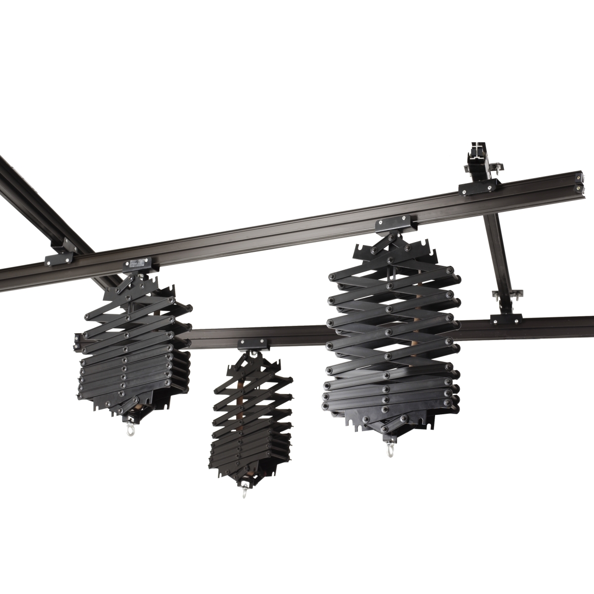 Walimex Deckenschienensystem 4x3 m, mit 3 Scheren