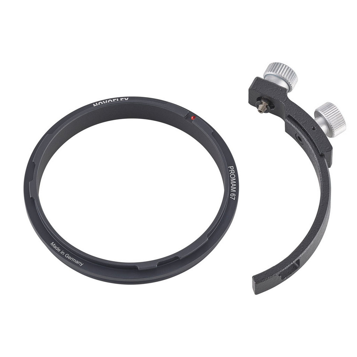 Novoflex Adapter Mamiya RB/RZ67-Objektive an Balgengeräte der BALPRO-Serie