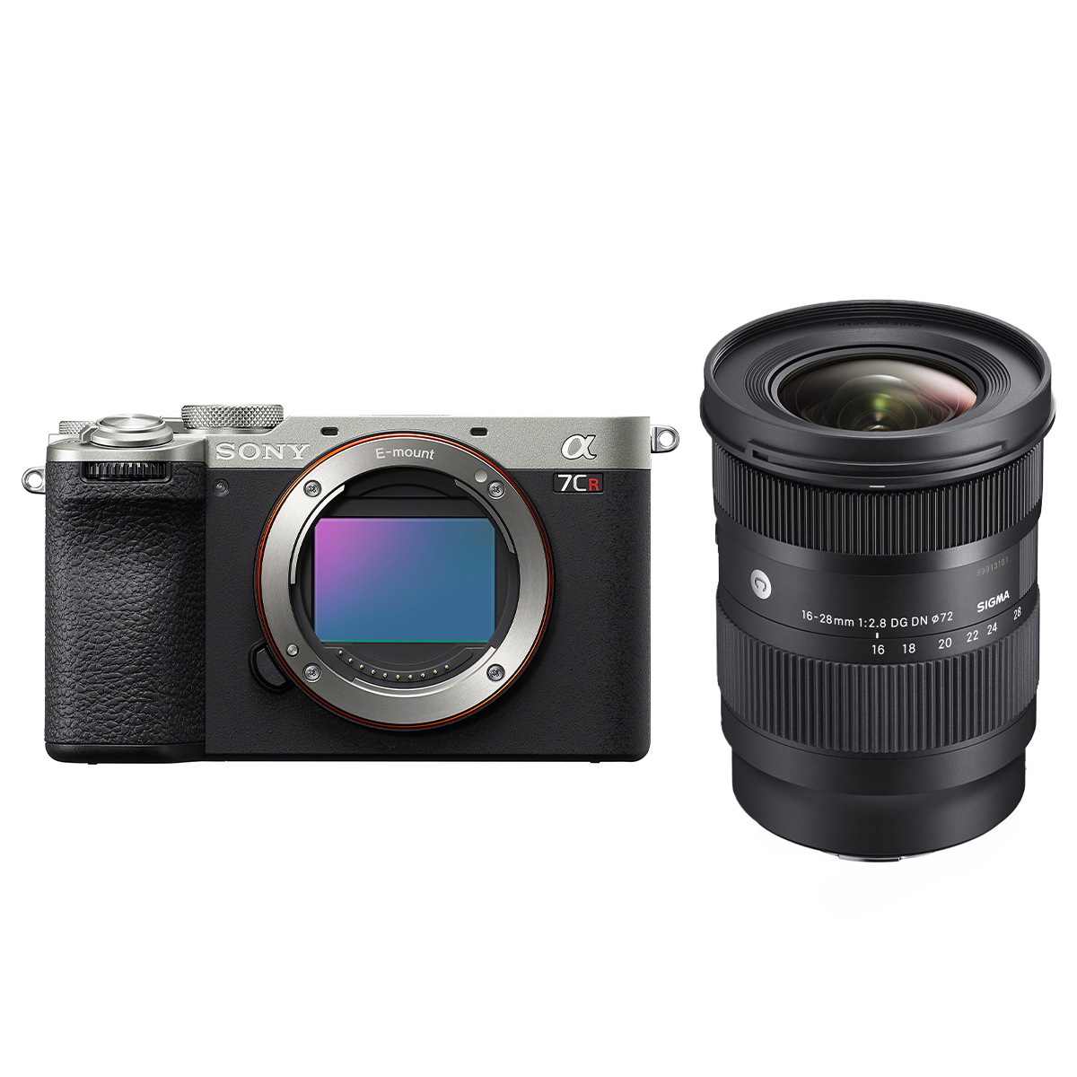 Sony Alpha 7C R Silber + Sigma 16-28 mm 1:2,8 DG DN E-Mount