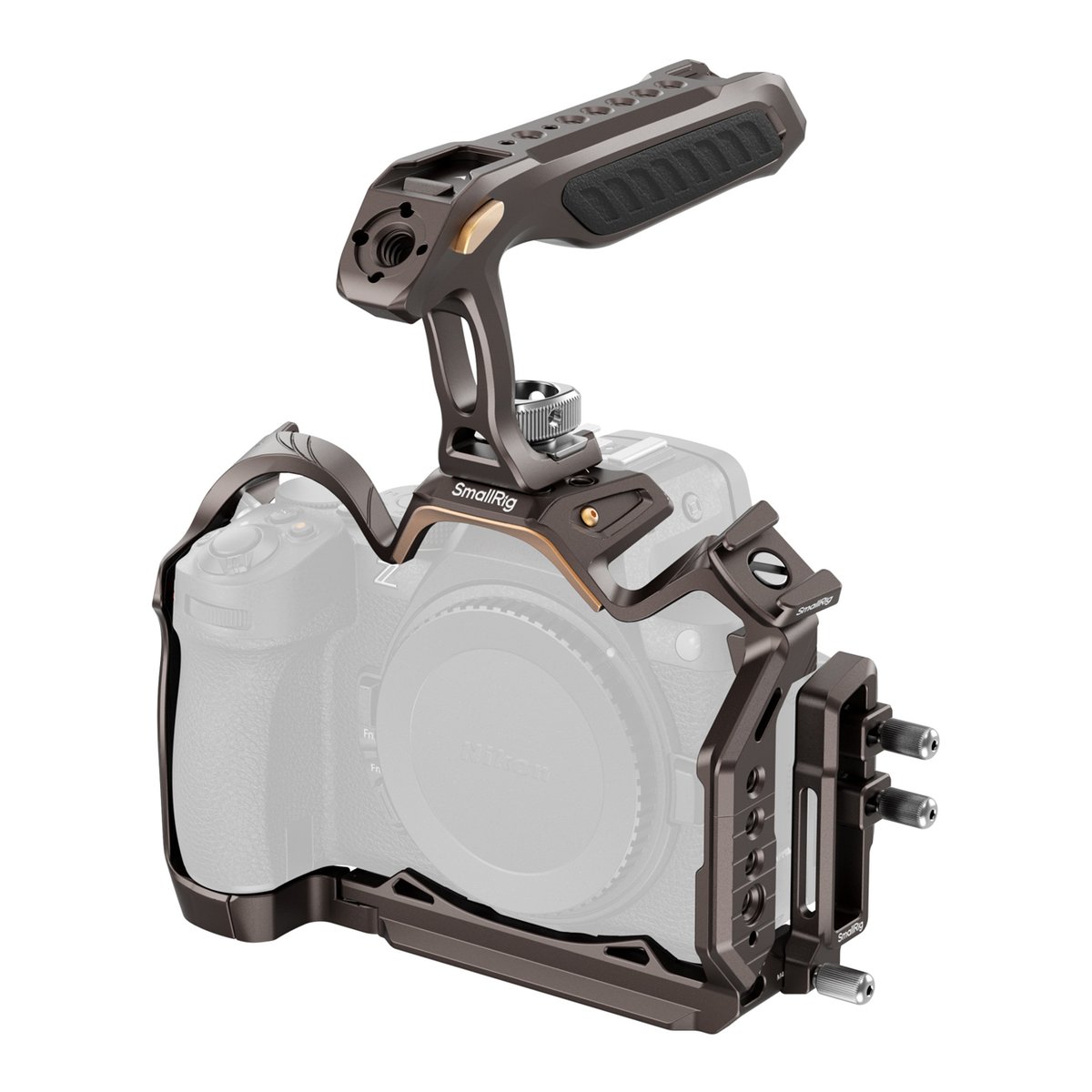 SmallRig 5259 Night Eagle Kit, Cage für Nikon Z5II/5, Z6II/6, Z7II/7 - Anwendungsbeispiel: SmallRig Kamera-Cage mit Top-Griff an Kamera
