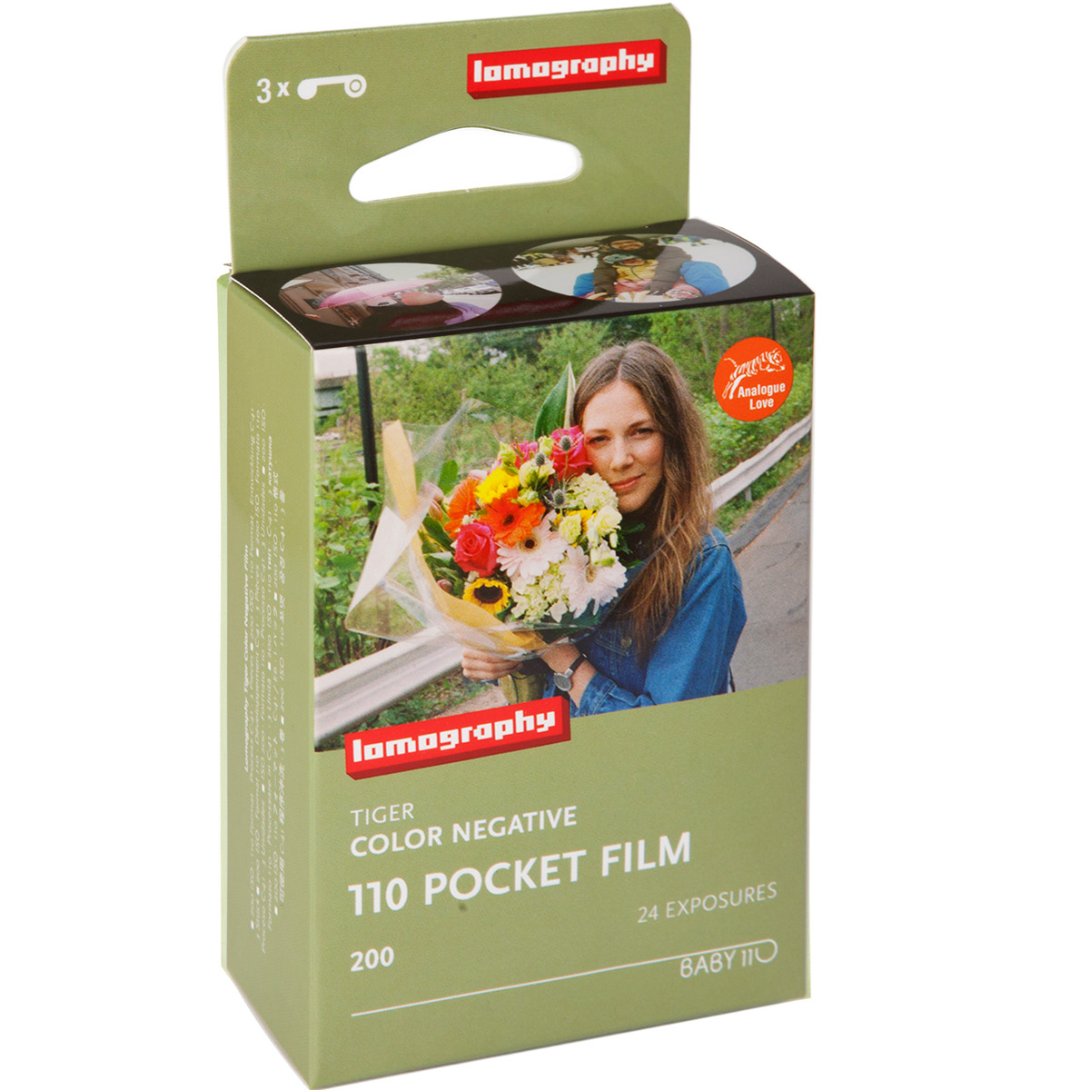 Lomography Color Tiger 200 110 Pocketfilm 3er-Pack