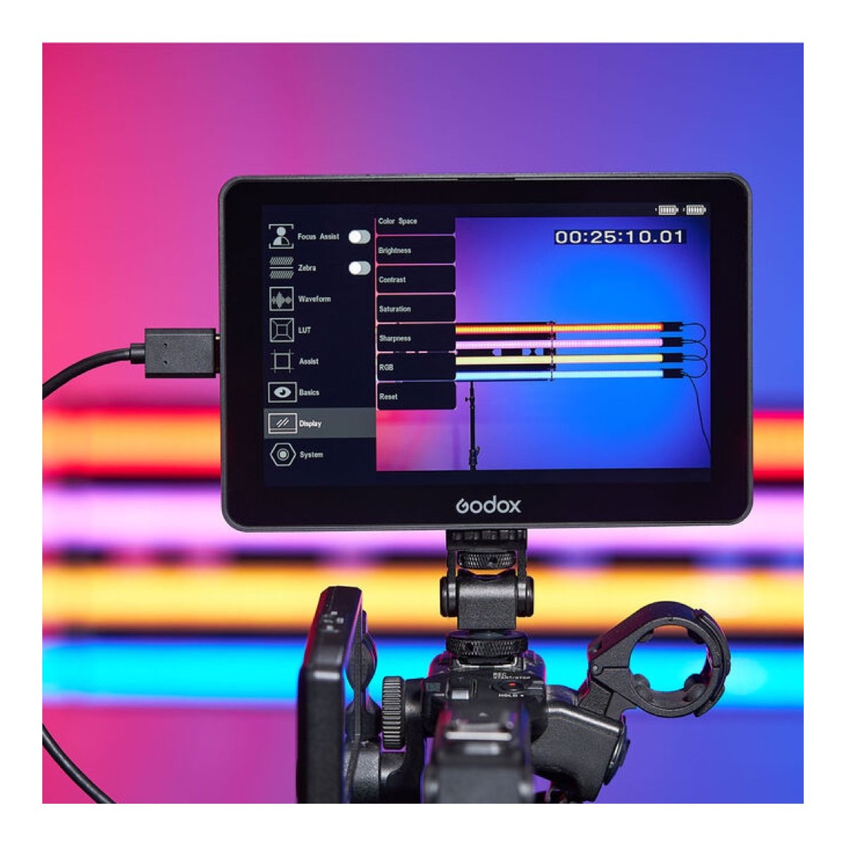 Godox GM7S 7'' 4K HDMI Ultra Bright On-Camera Monitor