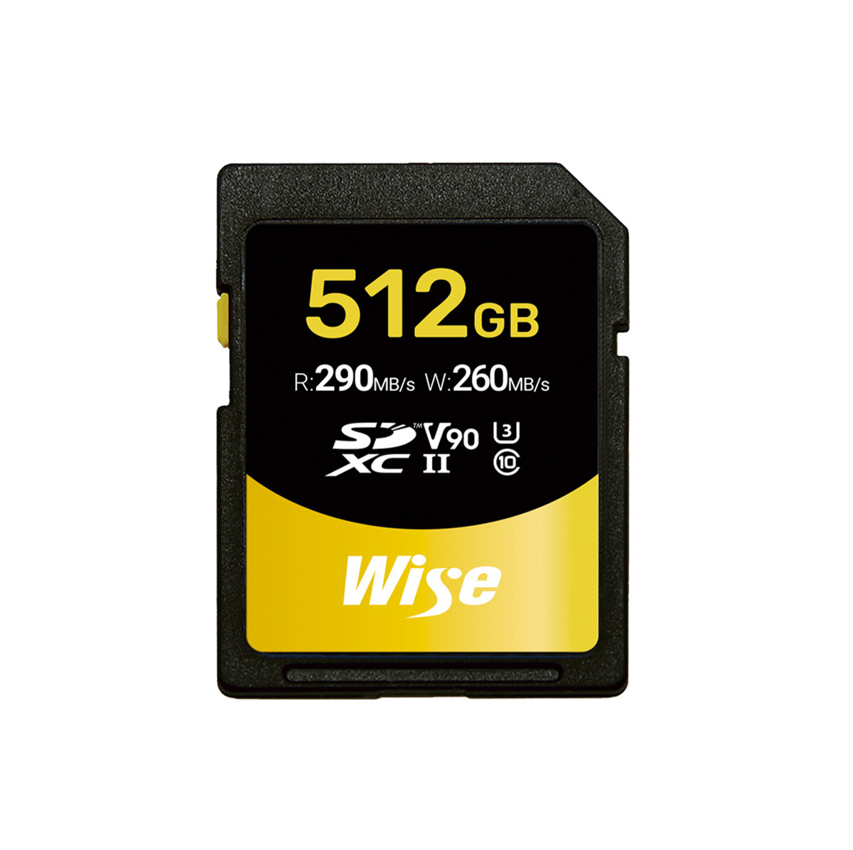 Wise SDXC UHS-II V90 512 GB Speicherkarte
