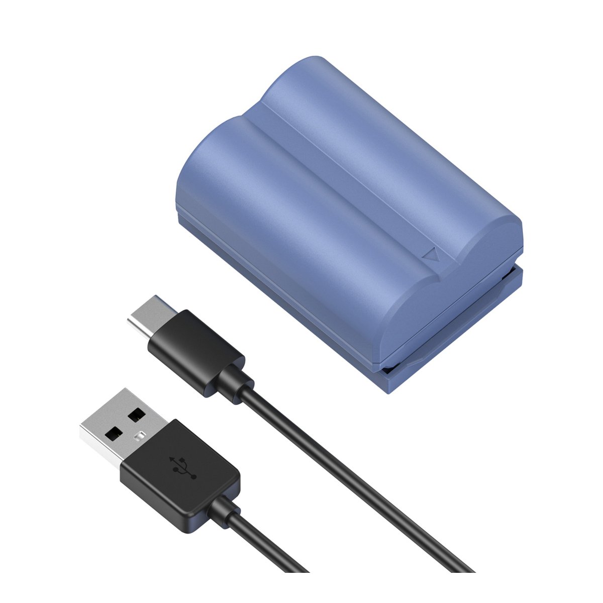 SmallRig 4266 NP-W235 USB-C (FUJIFILM) aufladbare Kamerabatterie - Lieferumfang: Blauer Akku und USB-A zu USB-C Ladekabel