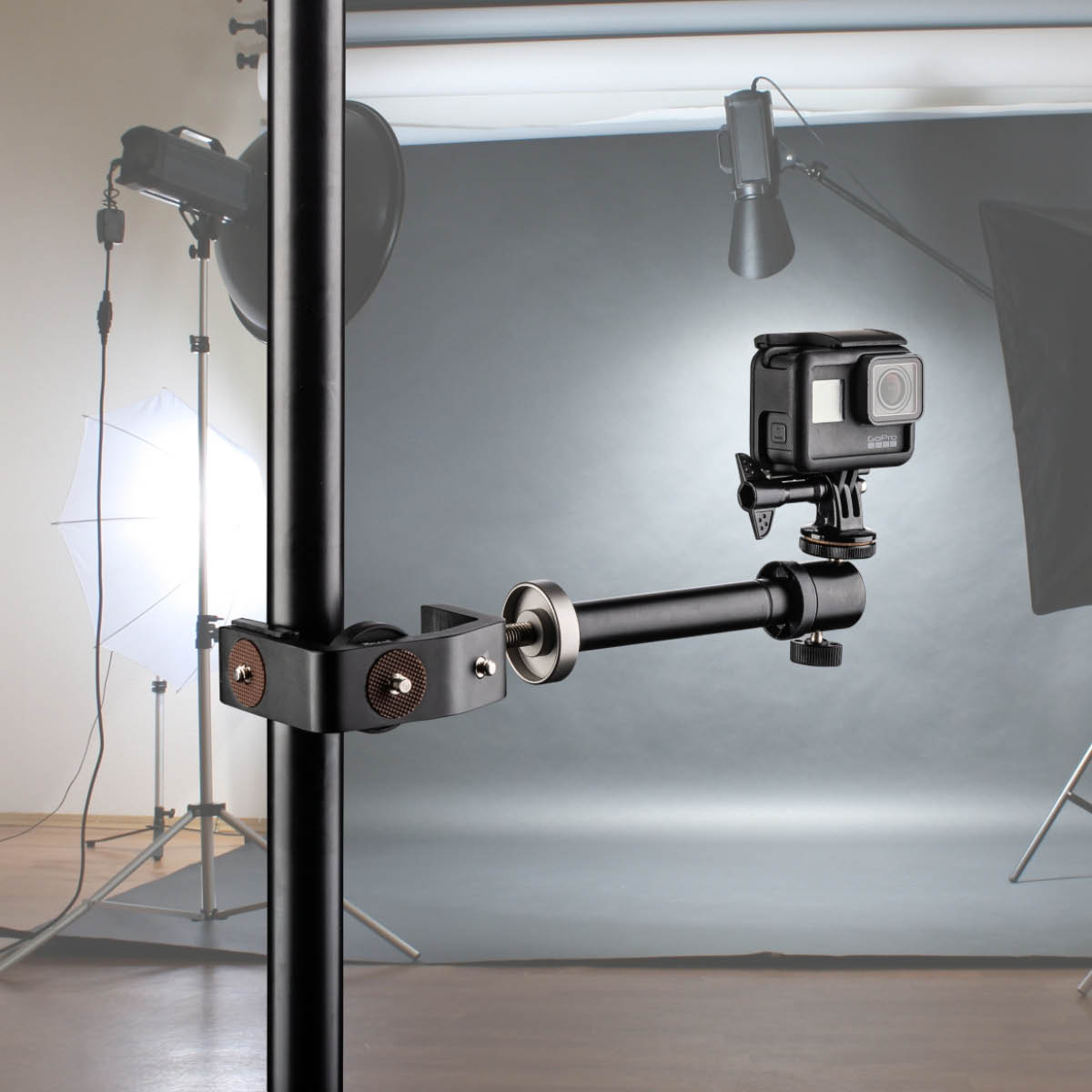 Walimex pro KX-25 Stativ Klemme mit Kugelkopf