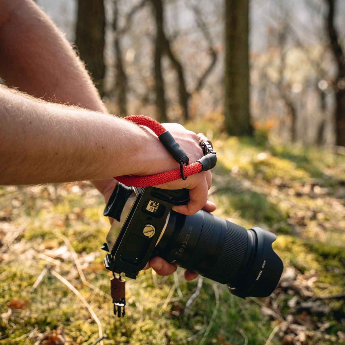 C-Rope Handschlaufe aus Kletterseil Bright Red V3