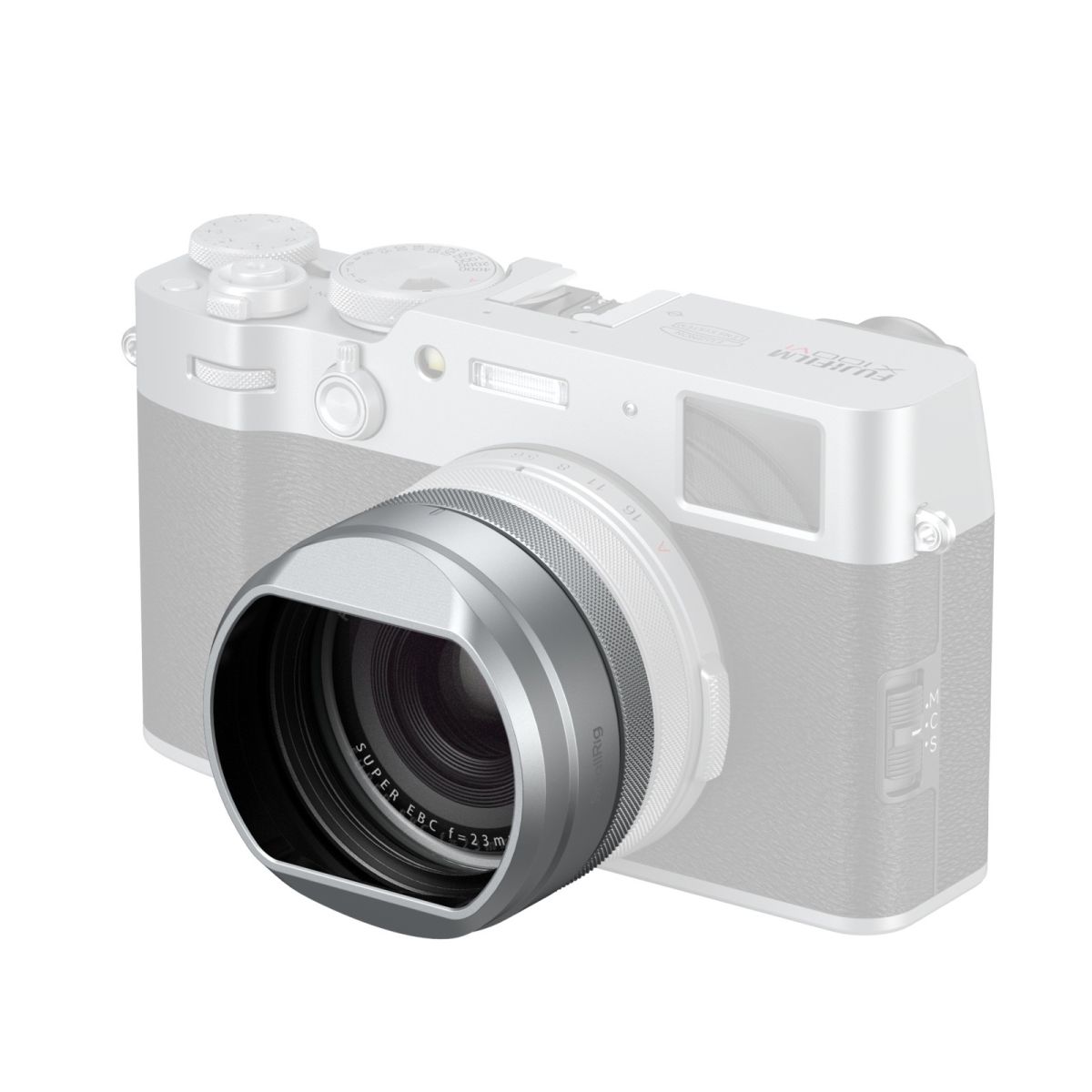 SmallRig 5851 UV Filter mit Lens Hood Kit für Fujifilm X100VI/X100V Silber