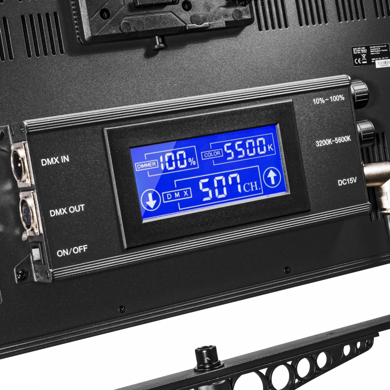 Walimex Pro Soft LED 1400 Bicolor Square