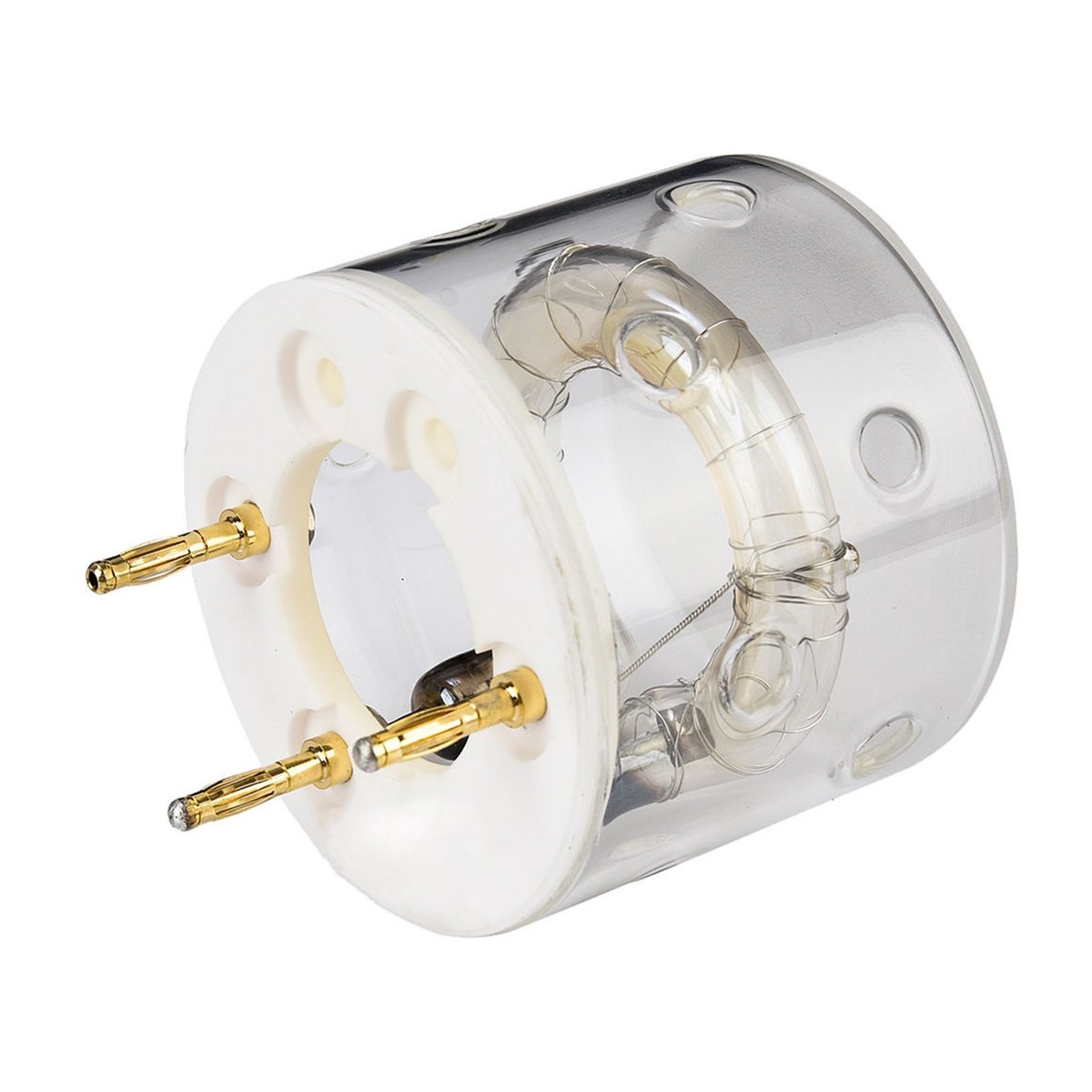 Godox Flash Tube für AD400 PRO - Detailansicht Blitzröhre mit transparentem Gehäuse und Pin-Anschlüssen