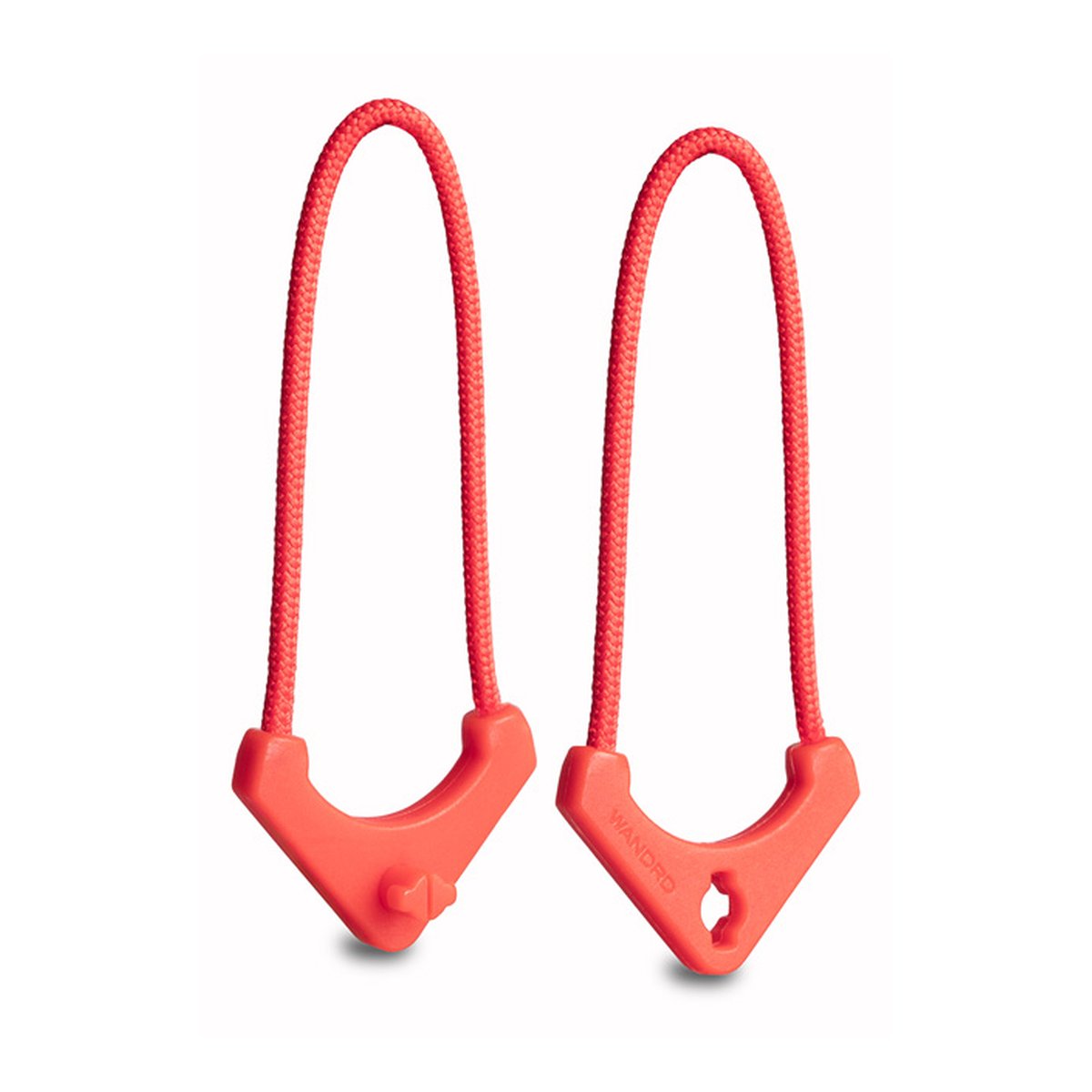 WANDRD WORRYLESS Zipper Puller Red