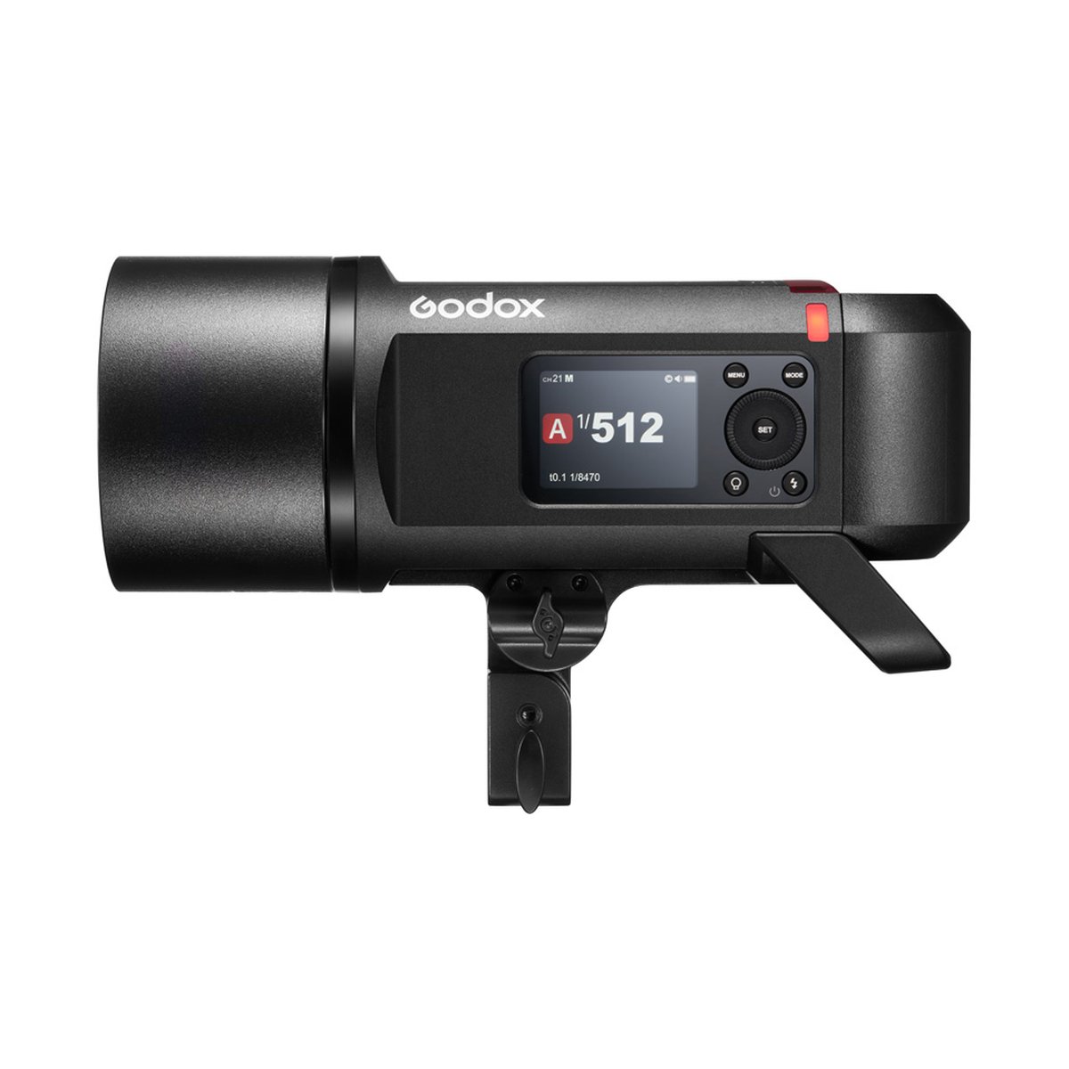 Godox Witstro AD600Pro II - Detailansicht Display und Bedienelemente