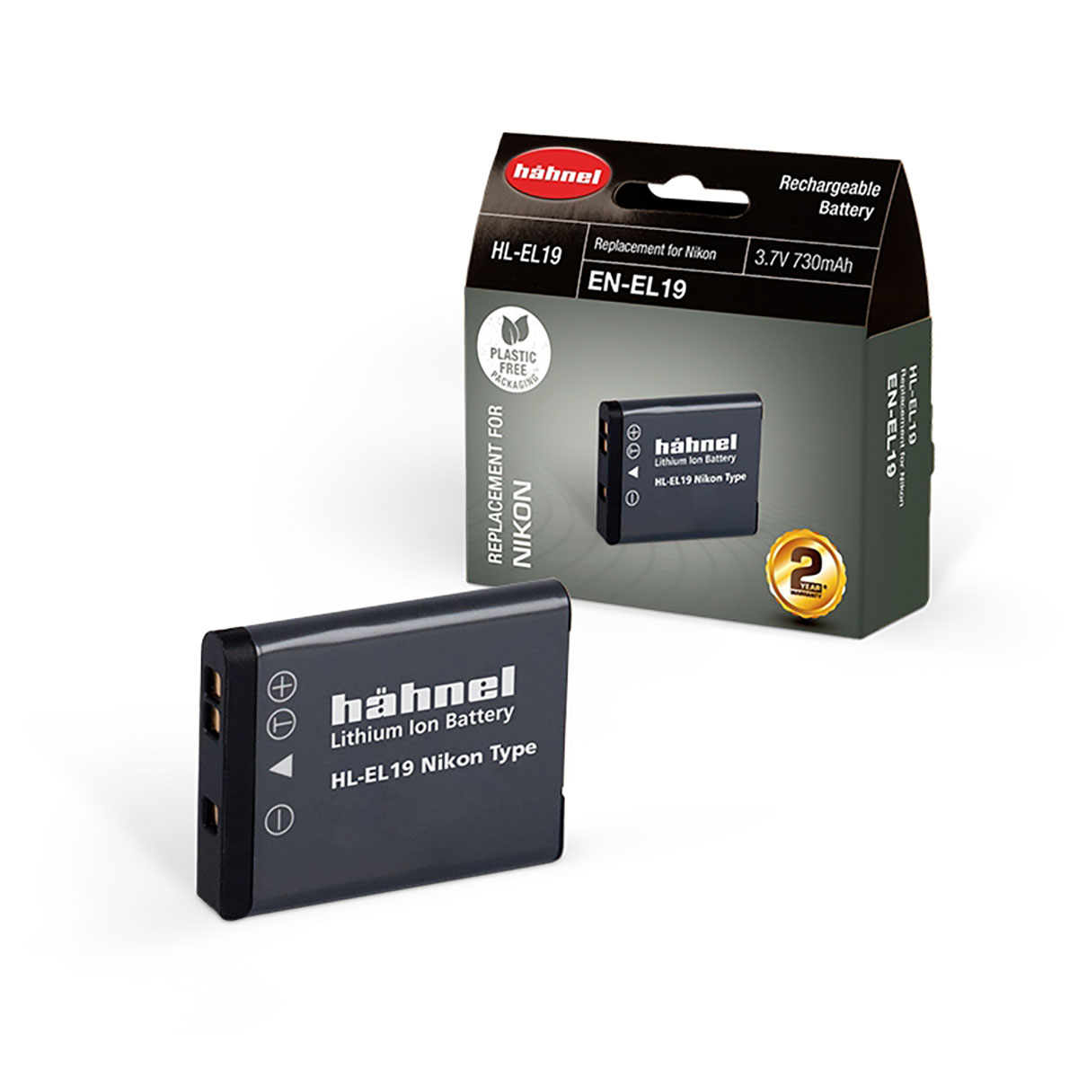 Hähnel HL-EL19 (EN-EL19) Akku für Nikon 