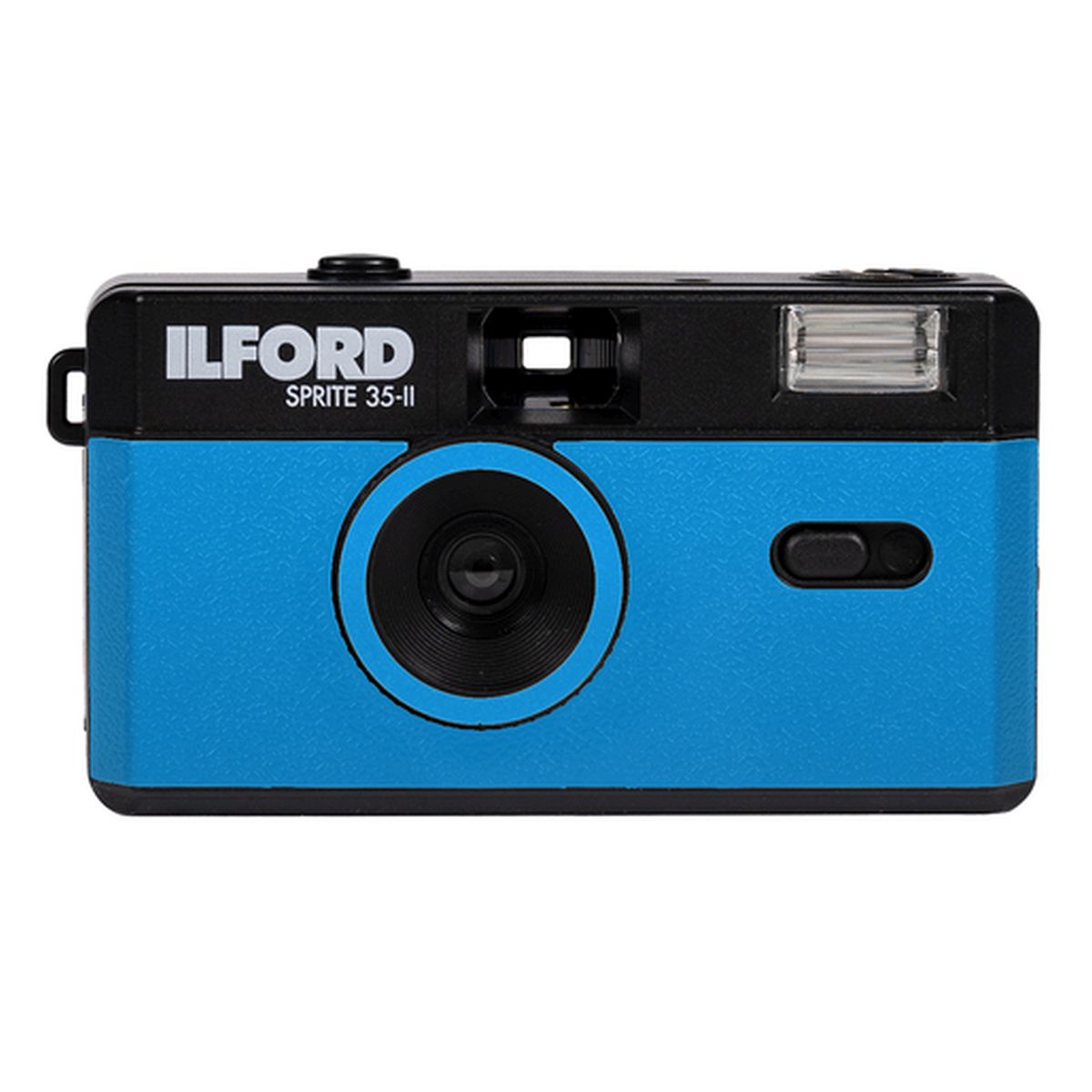 Ilford Sprite 35-II Kamera, blau & schwarz