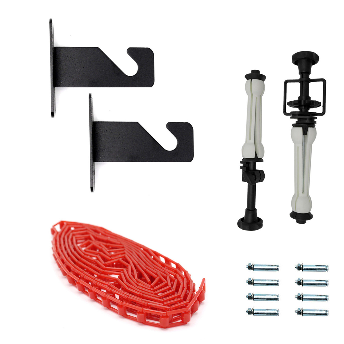 Caruba Aufhängesystem f. 1 Rolle - Wand/Wandmontage