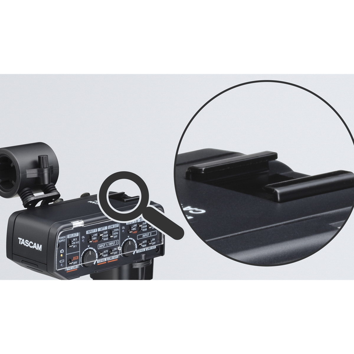 Tascam CA-XLR 2 D Fuji Mikrofonadapter