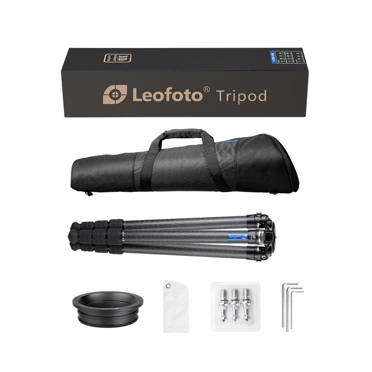 Leofoto Carbon-Dreibeinstativ LM-404C Summit