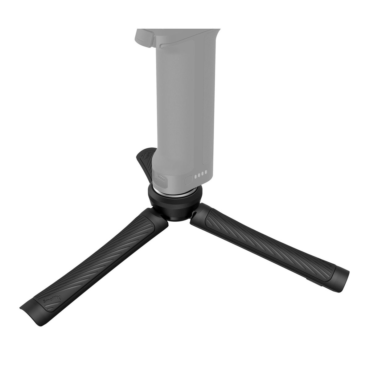 SmallRig 4117 Mini-Quick-Release Tripod - Produktansicht: Gerät mit Ministativ von oben SmallRig 4117 Mini-Quick-Release Tripod - Produktansicht: Gerät mit Ministativ von oben
