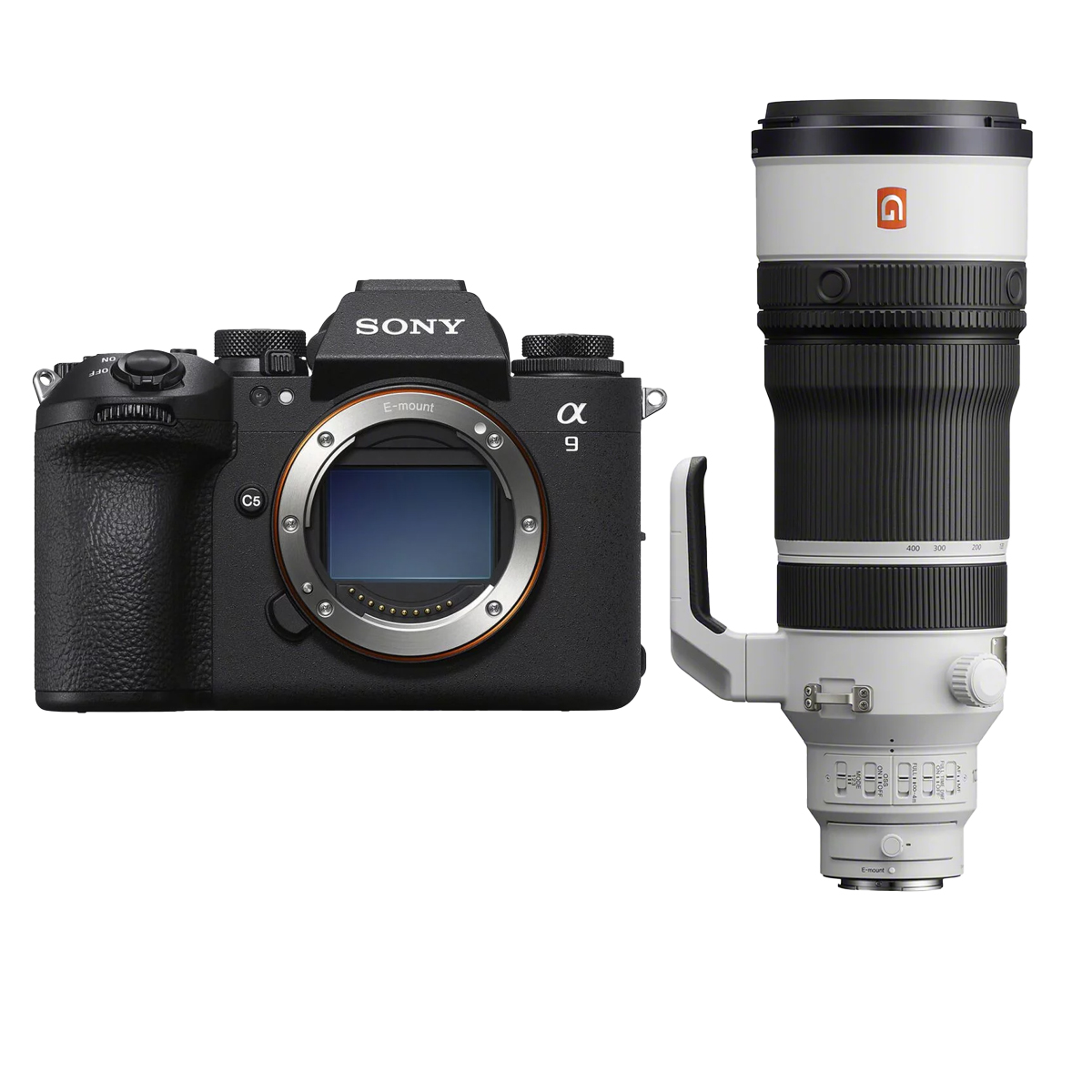 Sony Alpha 9 III mit 100-400 mm 1:4,5 GM Vollformatkamera mit Telezoomobjektiv