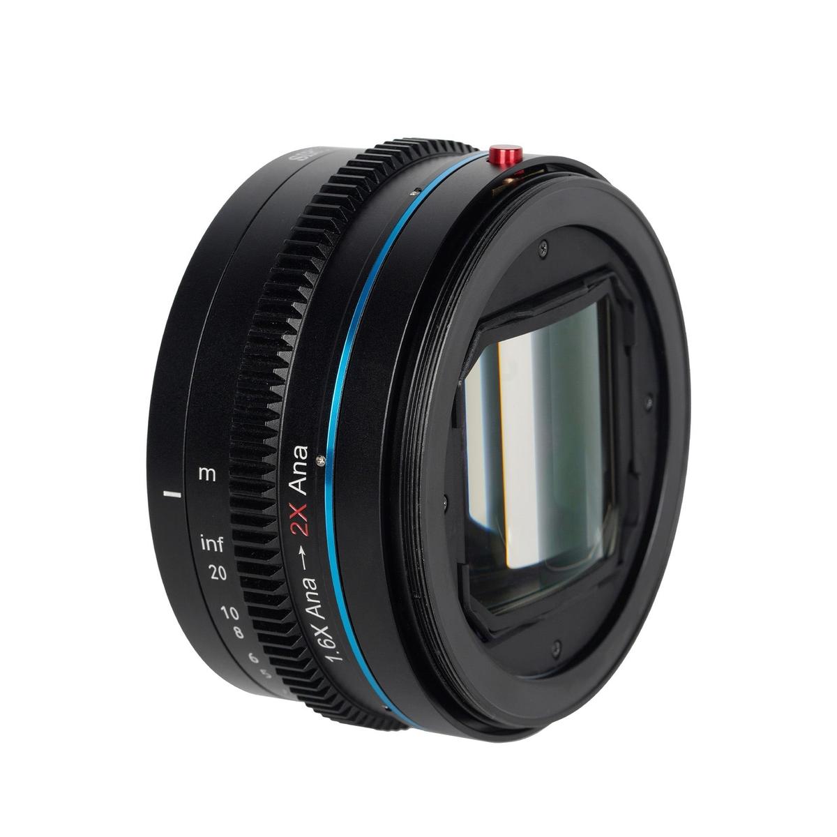 SIRUI Venus 100 mm + ADP125X - T2.9 1.6x anamorphotes Vollformat + Anamorphot Adapter 1.25x 