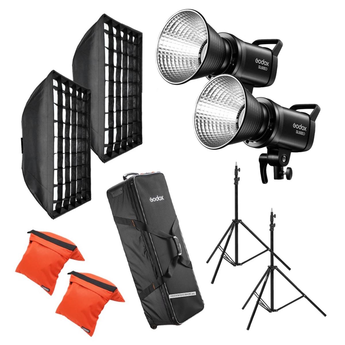 Godox SL60llD Duo Pro Kit - Videolicht