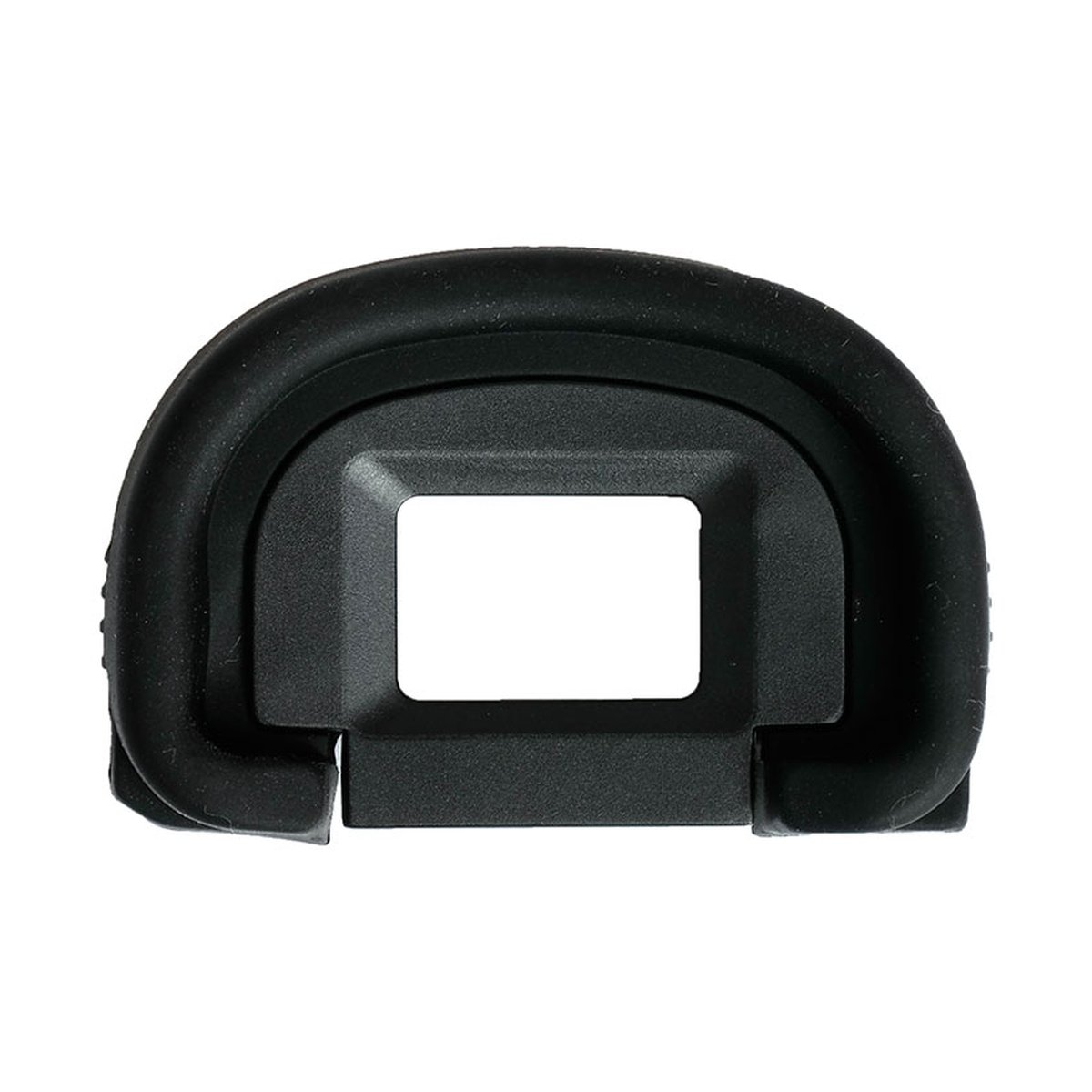 Caruba Canon EC-II Eyecup - Frontansicht schwarze Gummi-Augenmuschel für Kamera