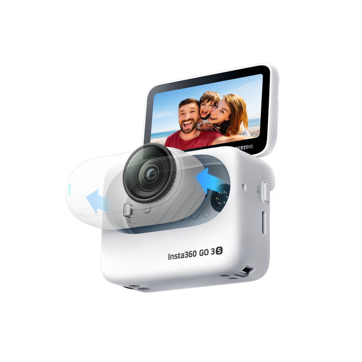 Insta360 GO 3S Action Pod Weiß
